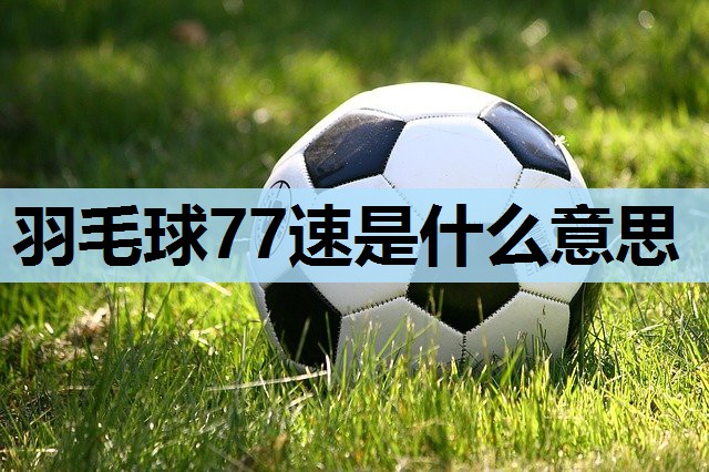 羽毛球77速是什么意思 羽毛球77速是什么意思